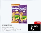 cheestrings bei Konsum im Bannewitz Prospekt für 1,99 €