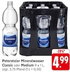 Mineralwasser Classic im Angebot bei EDEKA in Bruchsal Mineralwasser Classic Angebote von Peterstaler bei EDEKA Bruchsal für 4,99 €
