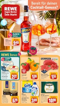 Aktueller REWE Prospekt "Dein Markt" Seite 1 von 32 Seiten