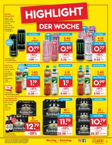 Bier im Netto Marken-Discount Prospekt "Aktuelle Angebote" mit 68 Seiten (Rostock)