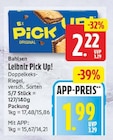 Leibniz Pick Up! von Bahlsen für 1,99 € bei EDEKA im Angebot Leibniz Pick Up! von Bahlsen im aktuellen EDEKA Prospekt