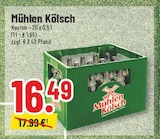 Mühlen Kölsch im Angebot bei Trinkgut in Niederkassel Mühlen Kölsch Angebote bei Trinkgut Niederkassel für 16,49 €