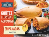 Empanadas boeuf chili surgelés - BISTRO EMILE en promo chez Intermarché Super Savigny-sur-Orge à 2,99 €