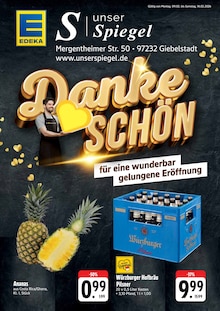 EDEKA Prospekt Aktuelle Angebote mit  Seiten in Ochsenfurt und Umgebung