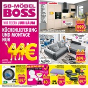 SB Möbel Boss Möbel & Einrichtung Prospekt der aktuellen Woche mit 12 Seiten, gültig von 06.10.2026 bis 09.10.2026, in Potsdam und Umgebung Aktueller SB Möbel Boss Möbel & Einrichtung Prospekt in Potsdam und Umgebung, "Wir feiern Jubiläum!" mit 12 Seiten, 06.10.2026 - 09.10.2026