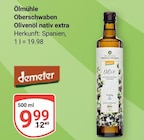 Aktuelle Bio Öl Angebote bei GLOBUS in Leipzig Aktuelles Ölmühle Oberschwaben Olivenöl Nativ Extra Angebot bei GLOBUS in Leipzig ab 9,99 €