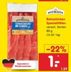 Netto Marken-Discount - Rohschinken Spezialitäten Angebot im Prospekt Rohschinken Spezialitäten bei Netto Marken-Discount im Prospekt "" für 1,00 €