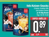 Katzen-Snacks von felix im aktuellen EDEKA Prospekt für 0,89 €