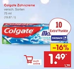 Zahncreme im Netto Marken-Discount Prospekt Zahncreme von Colgate im aktuellen Netto Marken-Discount Prospekt für 1,49 €