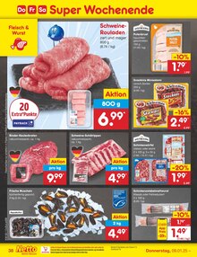 Schweinefilet im Netto Marken-Discount Prospekt "Aktuelle Angebote" mit 61 Seiten (Leipzig)