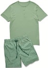 Herren-Shorty-Pyjama im Tchibo im Supermarkt Prospekt Herren-Shorty-Pyjama von im aktuellen Tchibo im Supermarkt Prospekt für 24,99 €