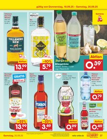Gin im Netto Marken-Discount Prospekt "Aktuelle Angebote" mit 60 Seiten (Ulm)