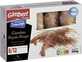 Gambas Sauvages crues surgelées Gambas Royale Rouge - GIMBERT OCEAN en promo chez Casino Supermarchés Gambas Sauvages crues surgelées Gambas Royale Rouge - GIMBERT OCEAN dans le catalogue Casino Supermarchés