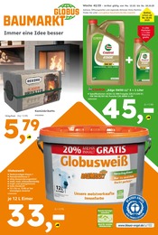 Aktueller Globus-Baumarkt Prospekt mit Dekoration, "Immer eine Idee besser", Seite 1