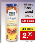 Bockwurst von Winners im aktuellen Zimmermann Prospekt