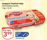 Thunfisch-Salat im Angebot bei GLOBUS in Bad Homburg Thunfisch-Salat Angebote von Saupiquet bei GLOBUS Bad Homburg für 3,99 €