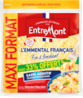 L'EMMENTAL FRANÇAIS RÂPÉ ENTREMONT - ENTREMONT en promo chez Auchan Hypermarché L'EMMENTAL FRANÇAIS RÂPÉ ENTREMONT - ENTREMONT dans le catalogue Auchan Hypermarché