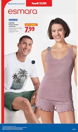 Pyjama Femme en promo dans le catalogue Lidl à la page 35