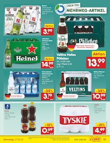 Tyskie im Netto Marken-Discount Prospekt "Aktuelle Angebote" mit 59 Seiten (Duisburg)