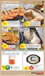 Prix et réduction Crevettes cuites dans le prospectus Intermarché Hyper en cours Offre Crevettes cuites dans le catalogue Intermarché Hyper du moment à la page 9