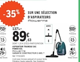 Aspirateur Traineau Sac Power XXL - ROWENTA en promo chez E.Leclerc La Ferté-Bernard à 89,63 €