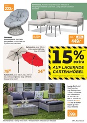 Sonnenschirm im Opti-Wohnwelt Prospekt in Neubrandenburg Aktueller Opti-Wohnwelt Prospekt mit Sonnenschirm, "Hot Sommer Sale", Seite 3