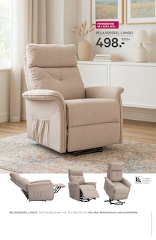 Relaxsessel im aktuellen Kabs Prospekt (Osnabrück) Relaxsessel im Kabs Prospekt "BLACK WEEKS!" mit 51 Seiten (Osnabrück)
