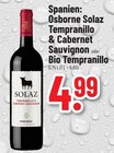 Solaz Tempranillo & Cabernet Sauvignon Angebote von Osborne bei Trinkgut Weinheim für 4,99 €