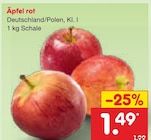 Äpfel rot im Angebot bei Netto Marken-Discount in Weimar Äpfel rot Angebote bei Netto Marken-Discount Weimar für 1,49 €