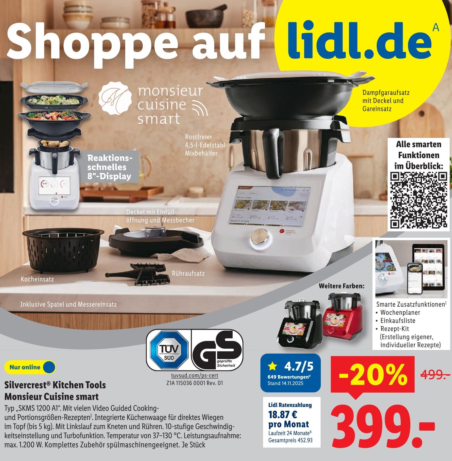 Monsieur Cuisine smart