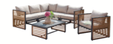 Loungemöbel-Serie Livia Angebote bei toom Baumarkt Braunschweig für 159,99 €