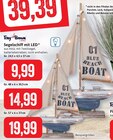 Segelschiff mit LED Angebote von Tony Brown bei Kaufhaus Stolz Bremerhaven für 9,99 €