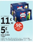 Bière Blonde - 1664 en promo chez E.Leclerc Neuilly-sur-Seine à 5,70 €