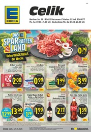 EDEKA Prospekt für Mettmann mit 24 Seiten EDEKA Prospekt für Mettmann: "Aktuelle Angebote", 24 Seiten, 24.11.2025 - 29.11.2025