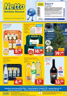 Weihnachtsbaum im aktuellen Netto Marken-Discount Prospekt (Krefeld) Weihnachtsbaum im Netto Marken-Discount Prospekt "DER ORT, AN DEM DU IMMER AUSGEZEICHNETE PREISE FINDEST." mit 2 Seiten (Krefeld)