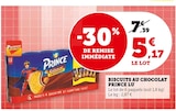 Biscuits au chocolat - PRINCE - Super U à Thiais Biscuits au chocolat - PRINCE en promo chez Super U Thiais à 5,17 €