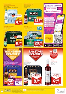 Becks im Netto Marken-Discount Prospekt "DER ORT, AN DEM DU IMMER AUSGEZEICHNETE PREISE FINDEST." mit 2 Seiten (Gelsenkirchen)