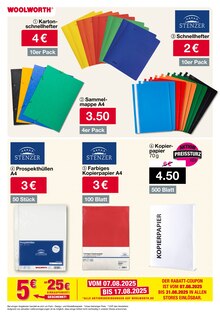 Kopierpapier im Woolworth Prospekt "Aktuelle Angebote" mit 50 Seiten (München)