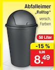 Aktuelle Mülleimer Angebote bei Zimmermann in Hildesheim Aktuelles Abfalleimer „Rolltop“ Angebot bei Zimmermann in Hildesheim ab 8,49 €