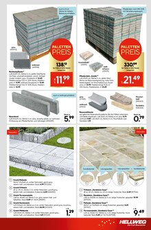 Terrassenplatten im Hellweg Prospekt "Jubiläums-angebote" mit 16 Seiten (Siegen (Universitätsstadt))