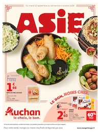 Catalogue Auchan Hypermarché avec 62 pages de promos Prospectus Auchan Hypermarché, "ASIE", pages, 22/09/2026 - 04/10/2026
