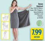 Damen Badetuch von  im aktuellen diska Prospekt für 7,99 €