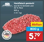 Hackfleisch gemischt im Angebot bei Netto Marken-Discount in Aachen Hackfleisch gemischt Angebote von Gut Ponholz bei Netto Marken-Discount Aachen für 5,79 €