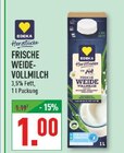 Frische Weide-Vollmilch im Angebot bei Marktkauf in Wuppertal Frische Weide-Vollmilch Angebote von EDEKA Herzstücke bei Marktkauf Wuppertal für 1,00 €