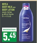 Body Milk im Angebot bei Marktkauf in Wesel Body Milk Angebote von NIVEA bei Marktkauf Wesel für 5,45 €