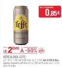 Bière Blonde - Leffe - Supermarchés Match à Strasbourg Bière Blonde - Leffe en promo chez Supermarchés Match Strasbourg à 0,85 €