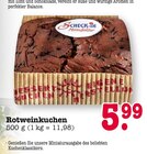 Rotweinkuchen Angebote von Check-in Manufaktur bei E center Rastatt für 5,99 €