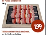 Schaschlikspieße mit Paprika und Zwiebeln bei EDEKA im Lollar Prospekt für 1,99 €