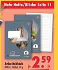 Mäc-Geiz - Arbeitsblock Angebot im Prospekt Arbeitsblock bei Mäc-Geiz im Prospekt "" für 2,59 €