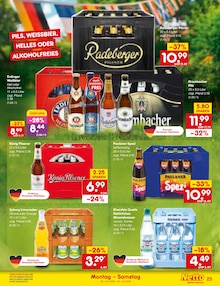 Bier im Netto Marken-Discount Prospekt "Aktuelle Angebote" mit 70 Seiten (Düsseldorf)
